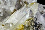 Quartz and Adularia Crystal Association - Norway #111448-1